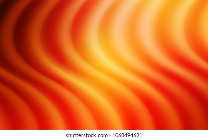 Light Red, Yellow vector background with liquid shapes. Brand-new colored illustration in marble style with gradient. New composition for your brand book.