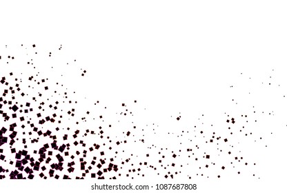 Light Red, Yellow vector background of rectangles and squares. Style quilt and blanket. Geometrical rectangular pattern. Repeating pattern with rectangle shapes.