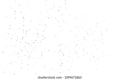 Light Red, Yellow vector  background with bubbles. Beautiful colored illustration with blurred circles in nature style. Beautiful design for your business natural advert.