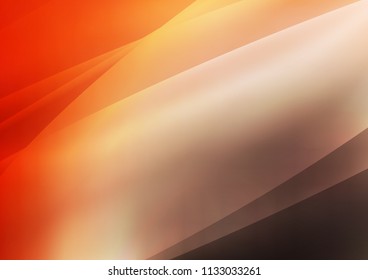Light Red, Yellow vector background with straight lines. Blurred decorative design in simple style with lines. The pattern can be used as ads, poster, banner for commercial.