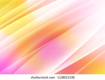 Light Red, Yellow vector background with straight lines. Shining colored illustration with narrow lines. Smart design for your business advert.