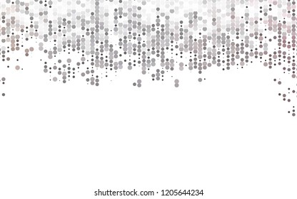 Light Red, Yellow vector background with bubbles. Modern abstract illustration with colorful water drops. Pattern for ads, leaflets.