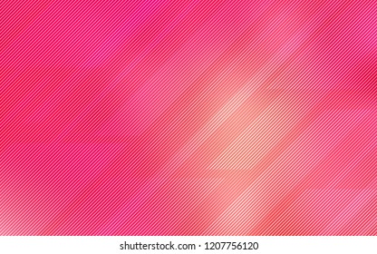 Light Red, Yellow vector background with straight lines. Glitter abstract illustration with colored sticks. Best design for your ad, poster, banner.