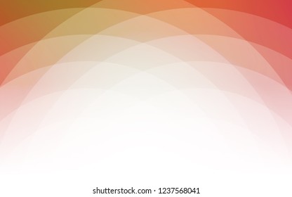 Light Red, Yellow vector background with liquid shapes. Colorful abstract illustration with gradient lines. Pattern for your business design.