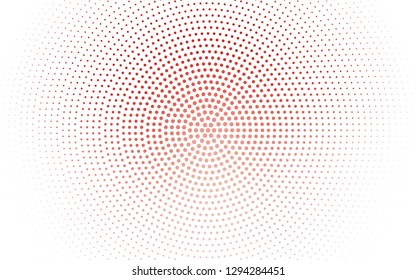 Light Red, Yellow vector  background with spots. Glitter abstract illustration with blurred drops of rain. Pattern for futuristic ad, booklets.