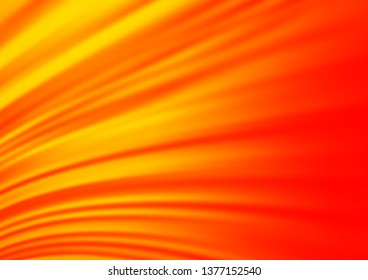 Light Red, Yellow vector background with bubble shapes. Creative geometric illustration in marble style with gradient. A new texture for your  ad, booklets, leaflets.