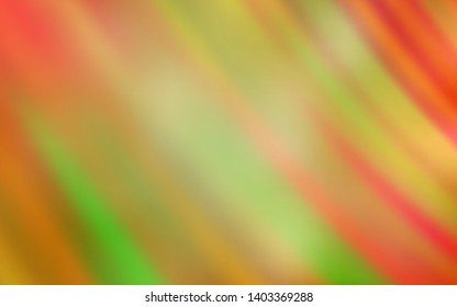 Light Red, Yellow vector background with straight lines. Glitter abstract illustration with colorful sticks. Pattern for your busines websites.