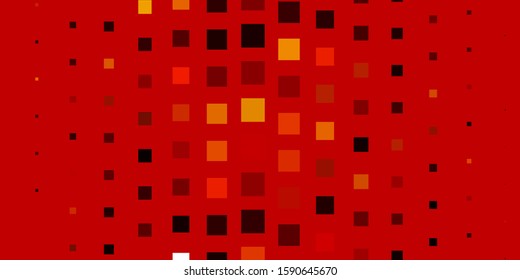 Light Red, Yellow vector background with rectangles. Illustration with a set of gradient rectangles. Modern template for your landing page.