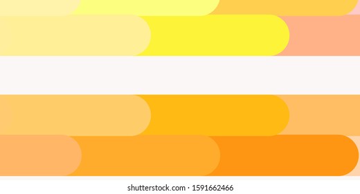 Light Red, Yellow vector background with lines. Gradient abstract design in simple style with sharp lines. Pattern for ads, commercials.