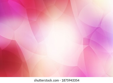 Rojo claro, fondo vectorial amarillo con triángulos. Hermosa ilustración con triángulos de estilo natural. Mejor diseño inteligente para su negocio.