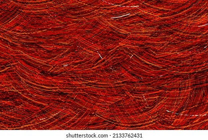 Light Red, Yellow vector background with lines. An elegant bright illustration with gradient lines. Elegant pattern for a brand book.