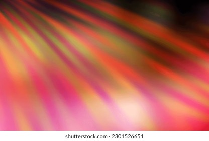 Light Red, Yellow vector background with straight lines. Colorful shining illustration with lines on abstract template. Smart design for your business advert.