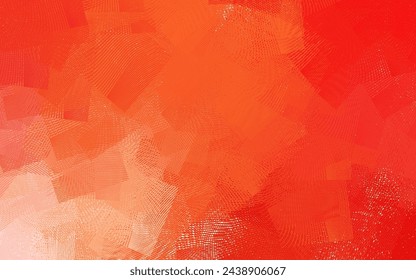 Light Red, Yellow vector background with abstract shapes. Modern abstract illustration with colorful random forms. Elegant design for wallpapers.