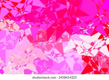 Light Red, Yellow vector background with random forms. Modern abstract illustration with gradient random forms. Simple illustration for your web site.