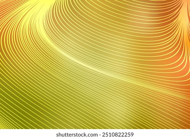 Light Red, Yellow vector background with straight lines. Shining colored illustration with sharp stripes. Pattern for your busines websites.