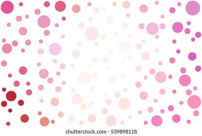 Light Red Yellow Vector banners banners set of circles, spheres. Network design, technology science, vector illustration