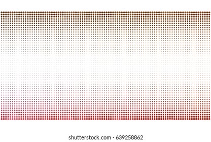 Light Red, Yellow vector banners set of circles, spheres. Abstract spots. Art Background of bubbles in halftone style with colored gradient.