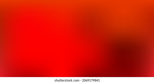 Light Red, Yellow vector blur background. Shining colorful blur illustration in abstract style. Your business gesign.