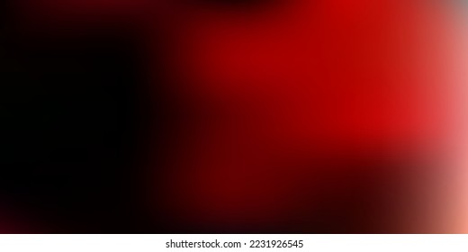 Light red, yellow vector blur layout. Modern elegant blur illustration with gradient. Wallpaper for your web apps.