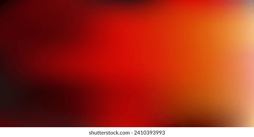 Patrón de desenfoque vectorial amarillo, rojo claro. Ilustración de color abstracta con gradiente desdibujado. Diseño de aplicaciones multipropósito.
