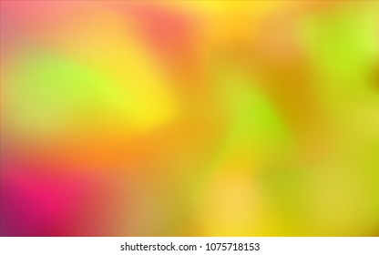 Light Red, Yellow vector blurred and colored background. Glitter abstract illustration with an elegant design. A new texture for your design.