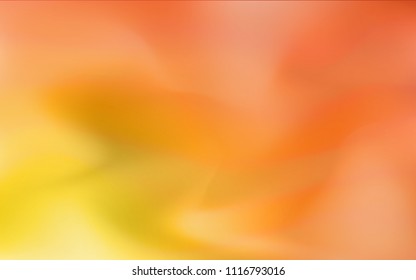 Light Red, Yellow vector blurred bright texture. Colorful illustration in abstract style with gradient. A completely new template for your business design.
