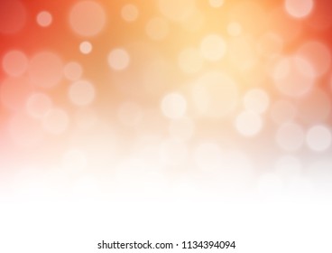Light Red, Yellow vector blurred and colored background. Colorful illustration in blurry style with gradient. A completely new template for your design.