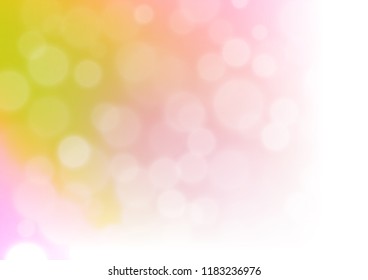 Light Red, Yellow vector blurred shine abstract template. Colorful illustration in abstract style with gradient. The background for your creative designs.