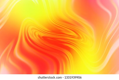Light Red, Yellow vector blurred bright texture. Modern abstract illustration with gradient. Background for a cell phone.