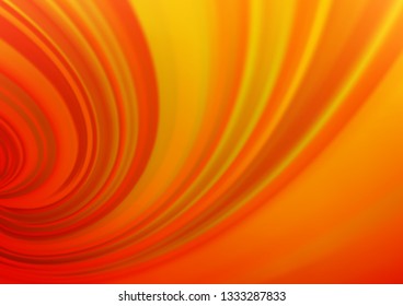 Light Red, Yellow vector blurred and colored template. A completely new color illustration in a bokeh style. The template for backgrounds of cell phones.