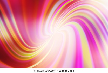Light Red, Yellow vector blurred bright pattern. Modern abstract illustration with gradient. New way of your design.