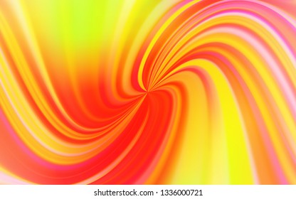 Light Red, Yellow vector blurred bright pattern. Shining colored illustration in smart style. Elegant background for a brand book.