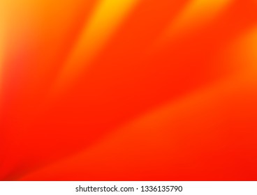 Light Red, Yellow vector blurred bright template. Glitter abstract illustration with an elegant design. The blurred design can be used for your web site.