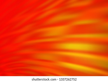 Light Red, Yellow vector blurred and colored template. Shining colorful illustration in a Brand new style. Brand new design for your business.