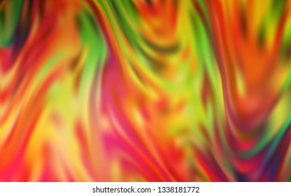 Light Red, Yellow vector blurred bright template. New colored illustration in blur style with gradient. The best blurred design for your business.