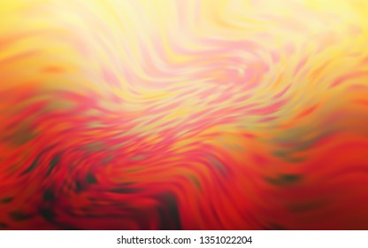 Light Red, Yellow vector blurred and colored pattern. Shining colored illustration in smart style. Background for designs.