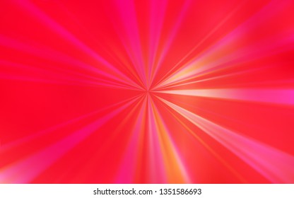 Light Red, Yellow vector blurred template. Shining colored illustration in smart style. New style design for your brand book.