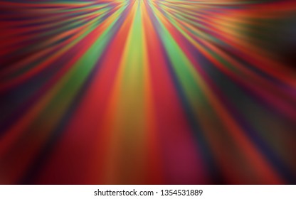 Light Red, Yellow vector blurred template. A completely new colored illustration in blur style. Completely new design for your business.