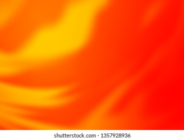 Light Red, Yellow vector blurred background. A completely new color illustration in a bokeh style. Brand new design for your business.