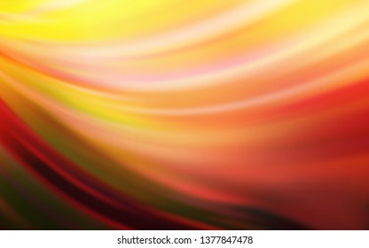 Light Red, Yellow vector blurred and colored pattern. Shining colored illustration in smart style. Background for designs.