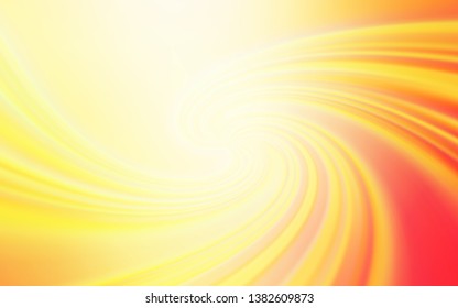 Light Red, Yellow vector blurred template. Colorful illustration in abstract style with gradient. The best blurred design for your business.