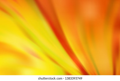 Light Red, Yellow vector blurred and colored pattern. Abstract colorful illustration with gradient. Blurred design for your web site.