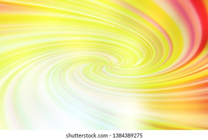 Light Red, Yellow vector blurred template. New colored illustration in blur style with gradient. The best blurred design for your business.