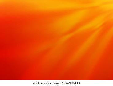 Light Red, Yellow vector blurred and colored background. Colorful illustration in blurry style with gradient. The template for backgrounds of cell phones.