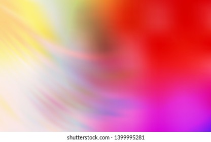 Light Red, Yellow vector blurred and colored pattern. Colorful abstract illustration with gradient. Background for a cell phone.