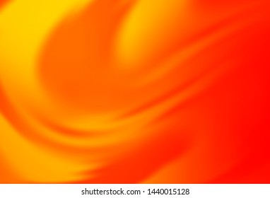 Light Red, Yellow vector blurred shine abstract texture. Colorful abstract illustration with gradient. Completely new design for your business.