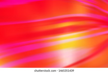 Light Red, Yellow vector blurred bright pattern. Colorful illustration in abstract style with gradient. New design for your business.