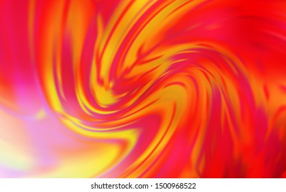 Light Red, Yellow vector blurred bright pattern. Modern abstract illustration with gradient. New style design for your brand book.