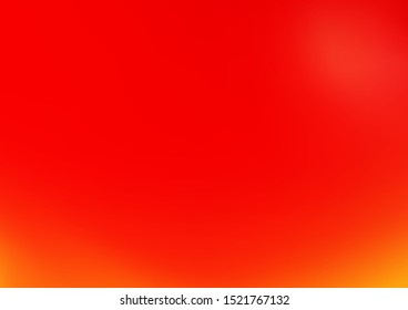Light Red, Yellow vector blurred and colored template. Modern geometrical abstract illustration with gradient. The background for your creative designs.