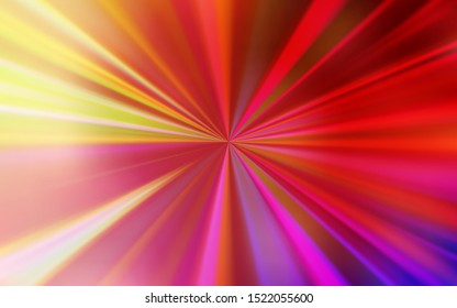 Light Red, Yellow vector blurred bright texture. Glitter abstract illustration with gradient design. Smart design for your work.
